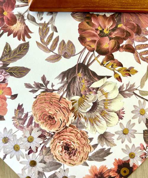 scrapbook paper floral