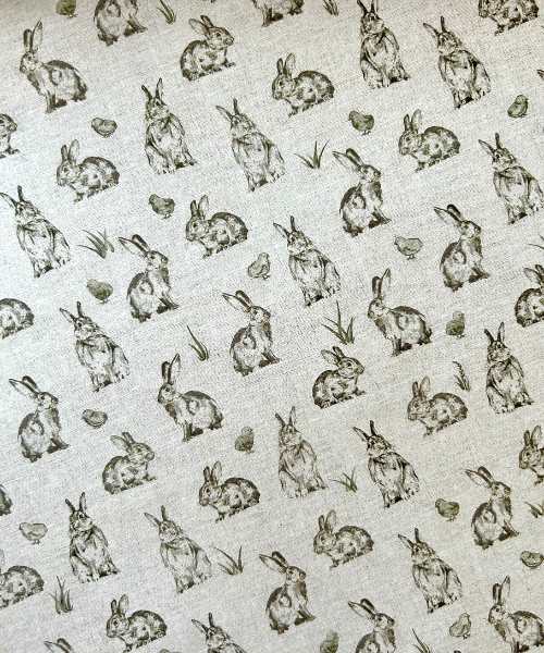 scrapbook paper bunnies