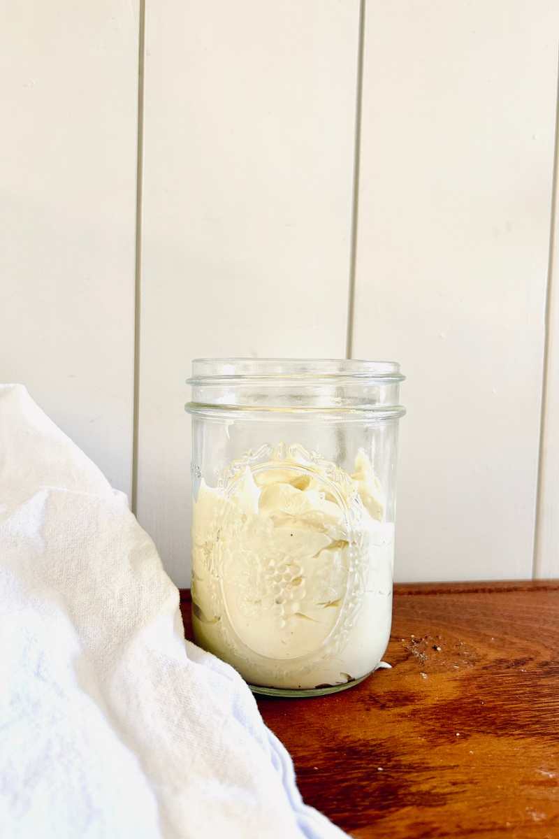 homemade mayonnaise