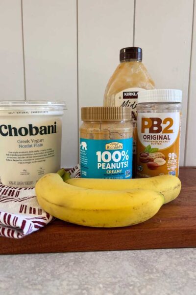 ingredients for banana bites