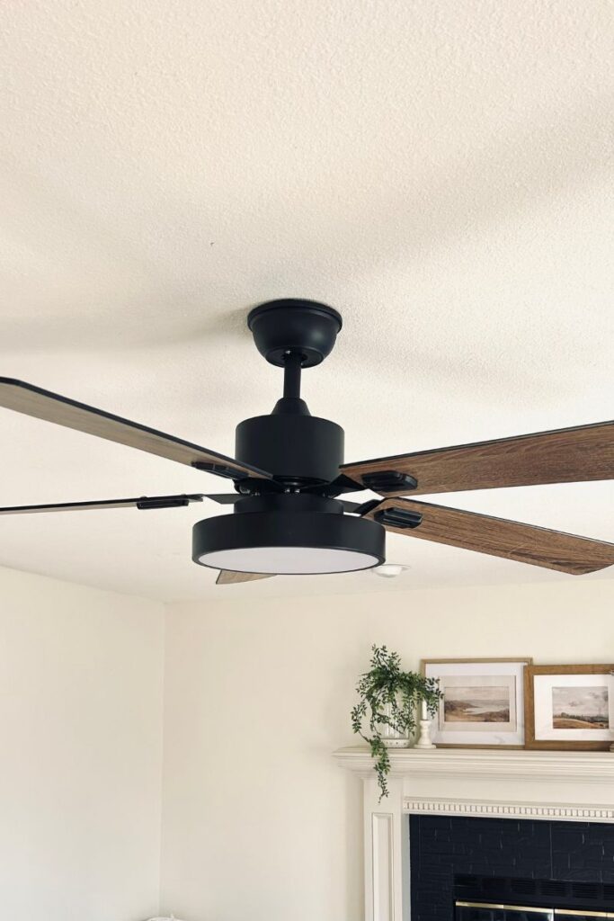 new ceiling fan