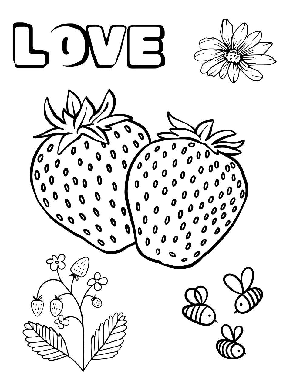 fruit of the spirit coloring page