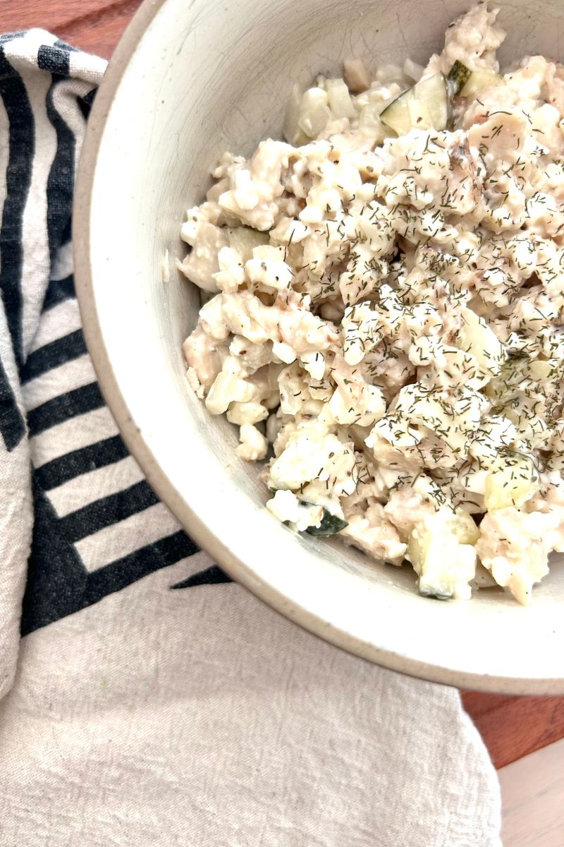 cottage cheese chicken salad