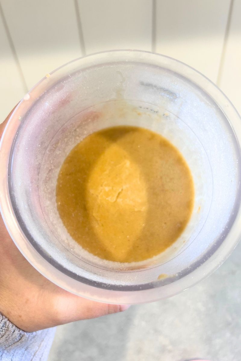 ninja creami protein ice cream frozen in pint