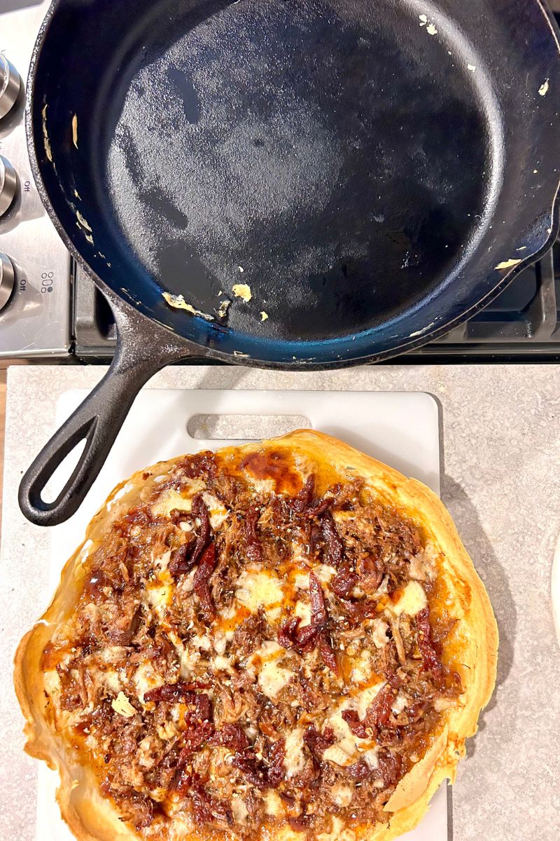 sourdough discard pizza